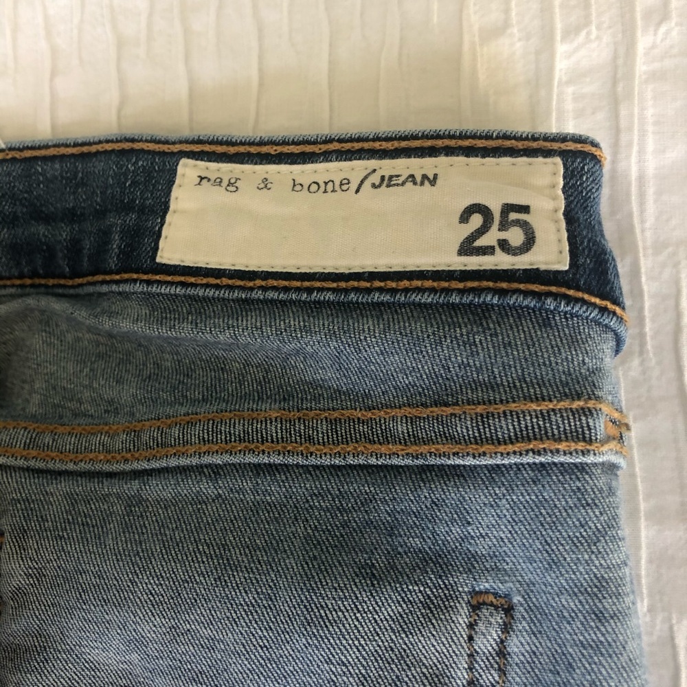 Rag & Bone Light Blue Skinny Jeans